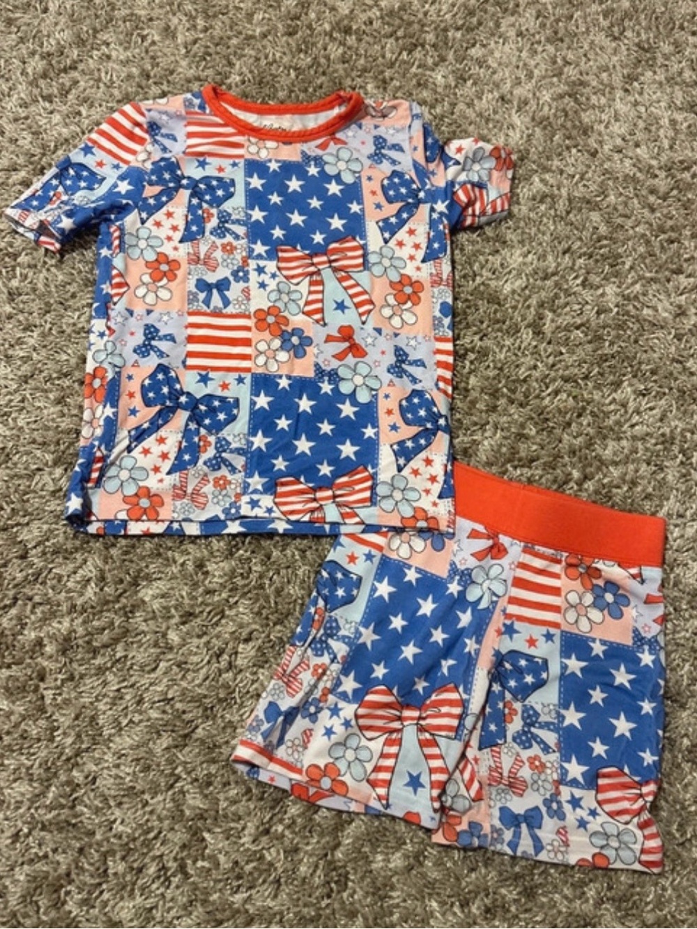 bamboo short set.